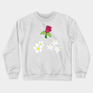 My little Pony - Roseluck + Daisy + Lily (Flower Shop) Cutie Mark Crewneck Sweatshirt